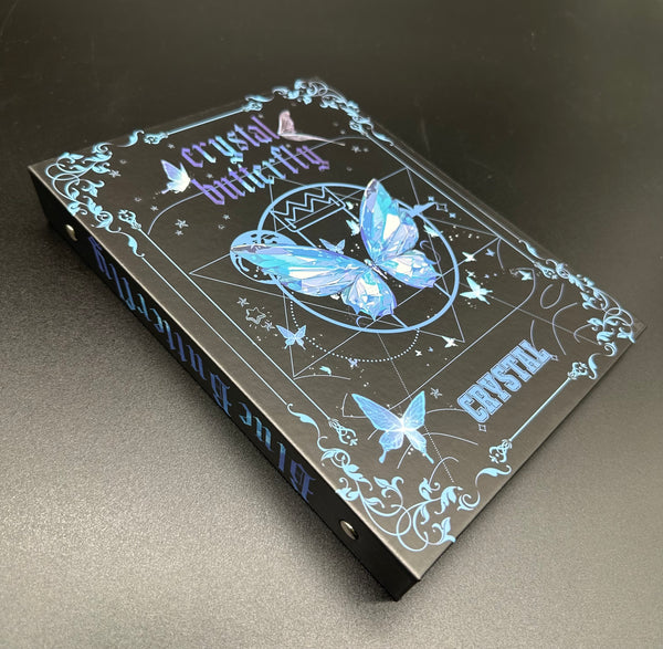 Биндер черный с бабочкой