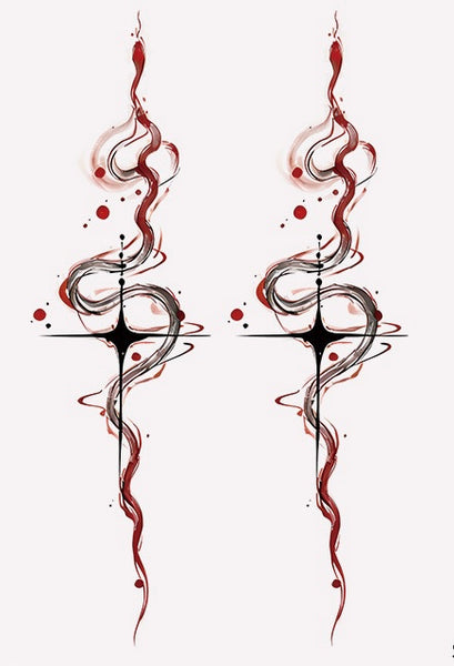 Змея, линии