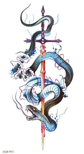 Змея с мечом