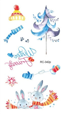 Набор ёлка, зима