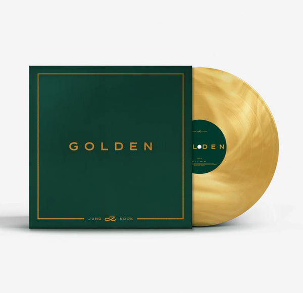 JUNGKOOK GOLDEN 1st Album LP Vinyl Version