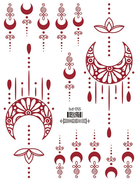 Набор хна, полумесяц