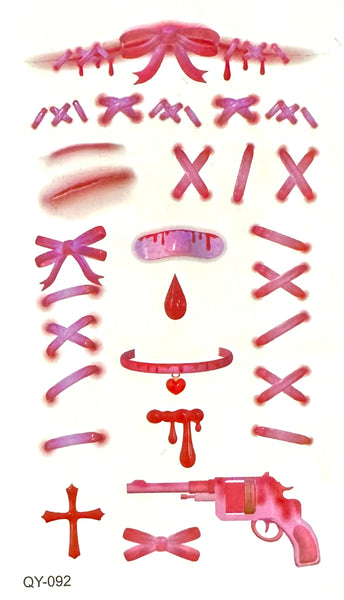 Набор раны, швы