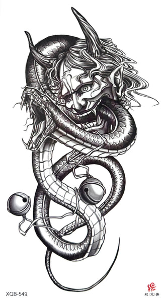 Змея с демоном