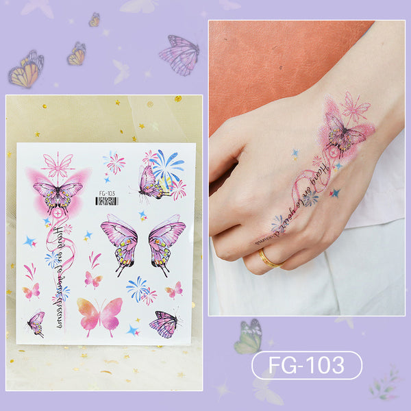 Бабочка с блёстками