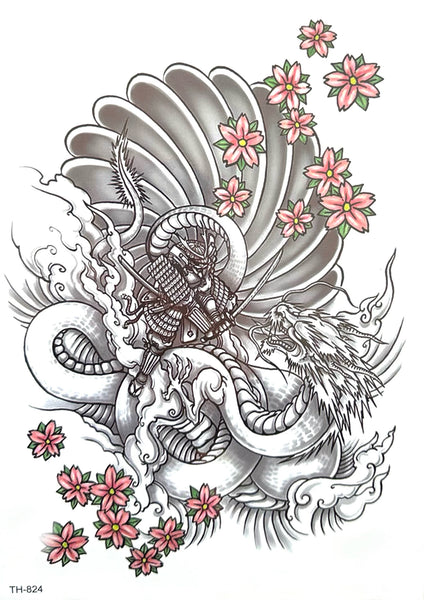 Самурай с драконом