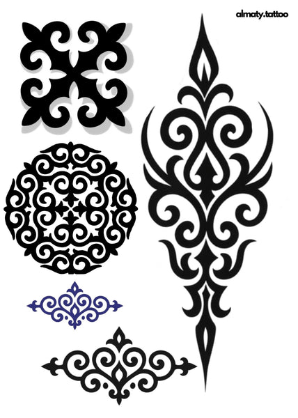 Қазақ оюлары, казахские орнаменты