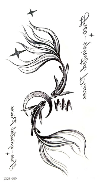 Рыбы с надписью