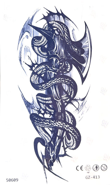 Топор, змея