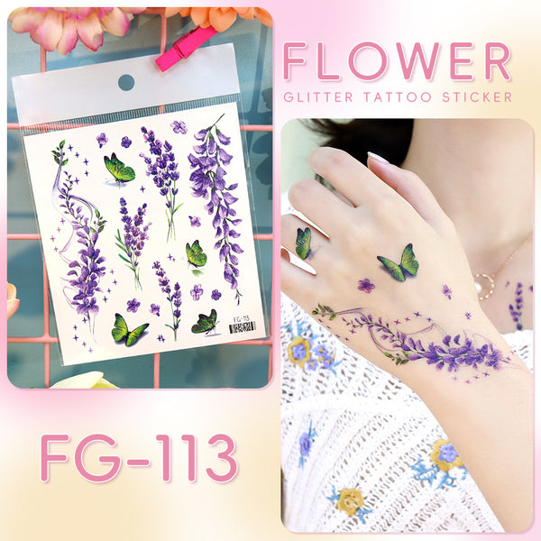 Лаванда с блёстками