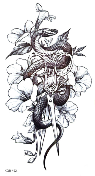 Змея с ножницами