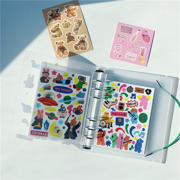 Биндер с прозрачной обложкой