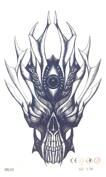 Череп с глазом