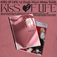 KISS OF LIFE - 1ST SINGLE ALBUM [MIDAS TOUCH] (PHOTOBOOK VER.)