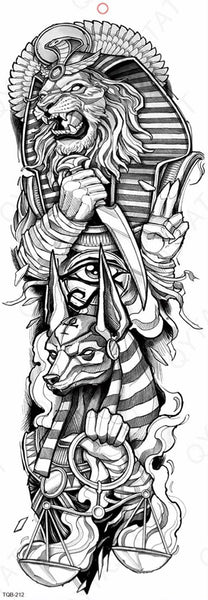 Лев, анубис