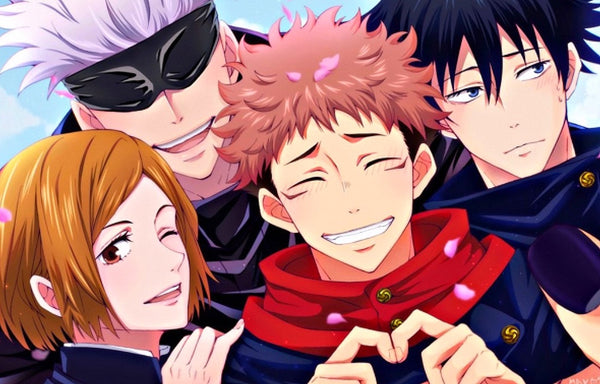 Годжо, Итадори,  Мегуми, Кугисаки