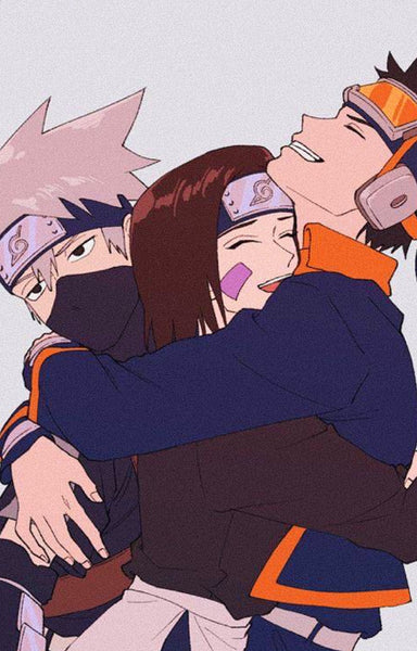 Обито, Какаши, Рин