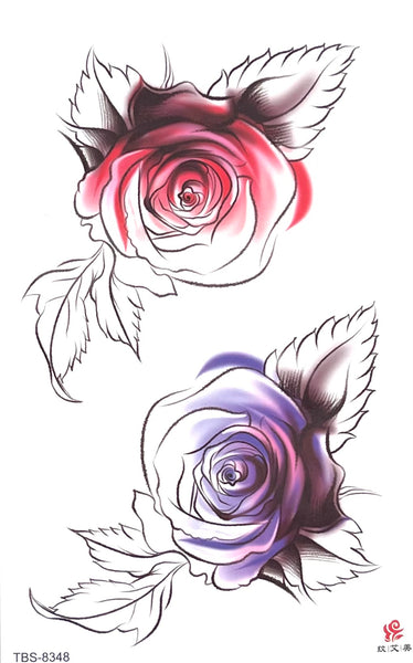 Роза в цвете