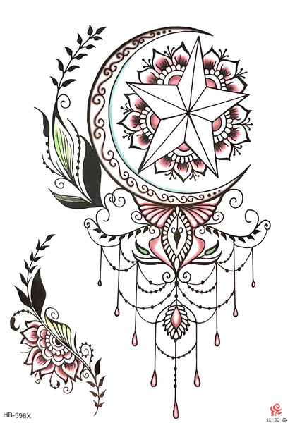 Полумесяц в виде «люстры»