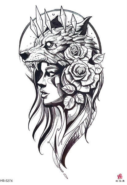 Девушка-волк