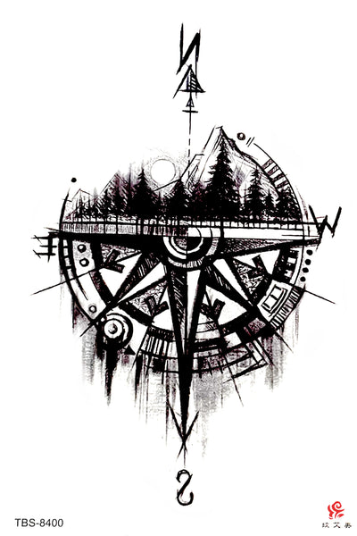 Горы и компас