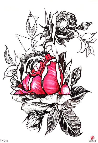 Роза в цвете